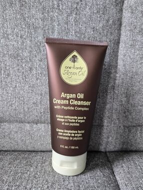 One 'N Only Argan Oil Cream Cleanser Removes Residual Makeup 5 oz